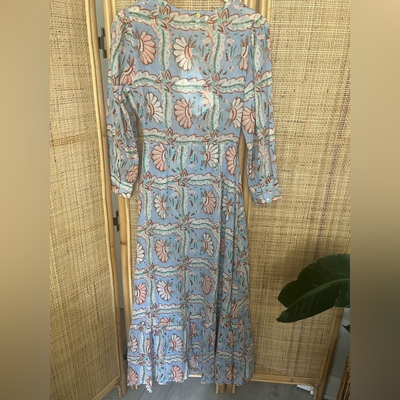 ANTIK BATIK Hupa cutout printed cotton-voile maxi dress - Picture 9 of 16